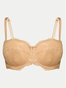 Gossard Biustonosz z fiszbiną Superboost 7707 Beżowy - Biustonosze - miniaturka - grafika 1