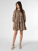 Sukienki - EDITED Sukienka damska Kobiety Bawełna czarny|wielokolorowy wzorzysty, 36 - miniaturka - grafika 1