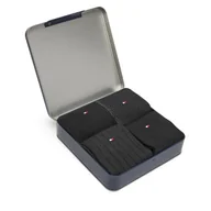 Skarpetki męskie - Skarpety długie Tommy Hilfiger 701235378 Czarny - miniaturka - grafika 1