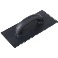 Narzędzia murarskie - Kubala Pro plastikowa 270*130mm, ząb 6*6mm, uchwyt zamkn. 61012 - miniaturka - grafika 1