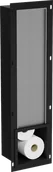 Stojaki i wieszaki na papier toaletowy - Mexen X-Wall-B magazynek na papier toaletowy, czarny - 1975 - miniaturka - grafika 1