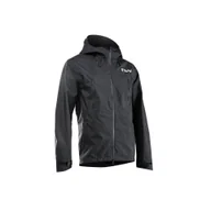 Kurtki rowerowe - Kurtka rowerowa enduro NORTHWAVE NOWORRY PRO Hardshell 10.000mm czarny - miniaturka - grafika 1