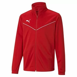 Puma Bluza chłopięca Teamrise Training Poly Jacket czerwony Red White 128 657393 - Bluzy dla chłopców - miniaturka - grafika 1