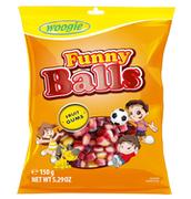 Żelki - Woogie Funny Balls Żelki 150 g - miniaturka - grafika 1