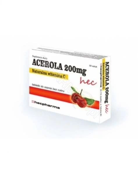 Hecpharma Acerola 200mg 50 szt.