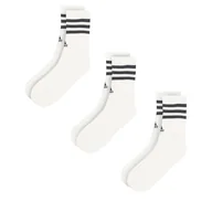 Skarpetki męskie - Skarpety adidas HT3458 3-PACK Biały - miniaturka - grafika 1