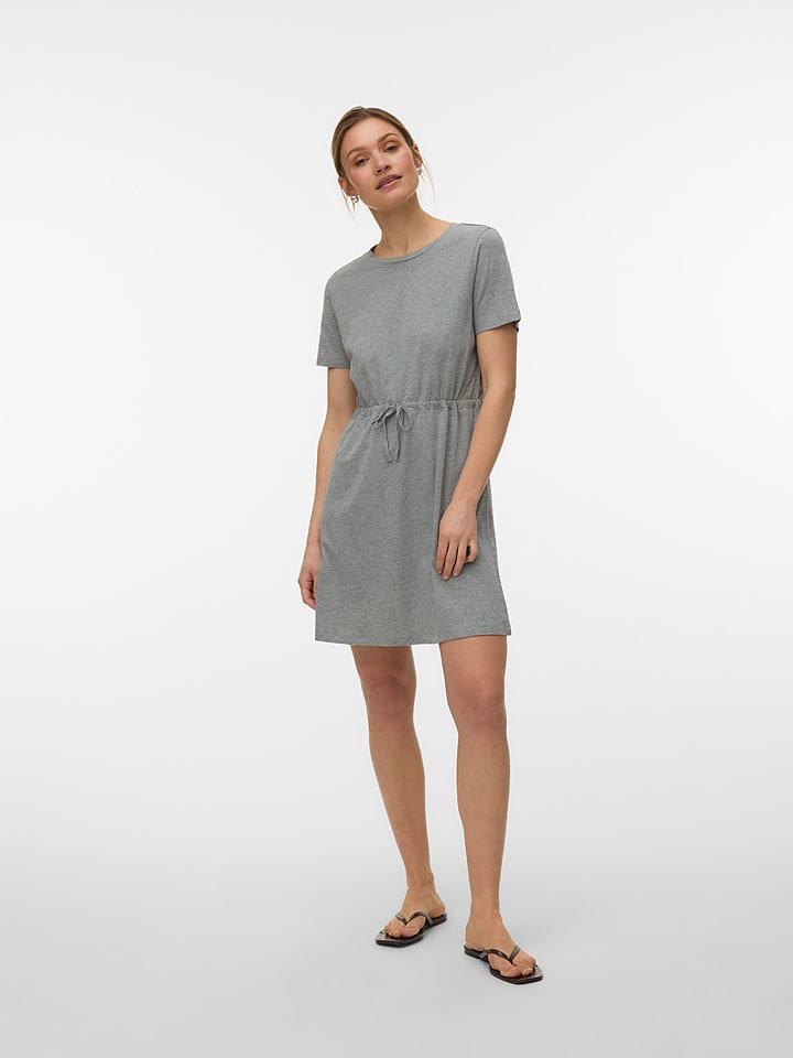 Vero Moda Sukienka w kolorze szarym