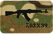 Odzież taktyczna i umundurowanie - Naszywka M-Tac AKM 7,62 x 39 Laser Cut - Multicam/Black (51110802) - miniaturka - grafika 1