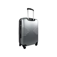Walizki - Airport - Walizka podróżna SISMIK ABS na 4 kółkach 70 cm rozmiar L srebrna - miniaturka - grafika 1