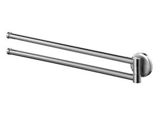 Dwuramienny ruchomy wieszak kąpielowy Bisk Sensation 03088 - Wieszaki łazienkowe - miniaturka - grafika 1