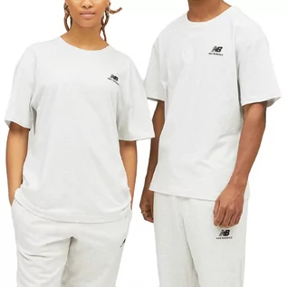 Koszulki męskie - Koszulka New Balance UT21503SAH - szara - grafika 1
