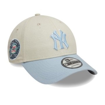 Czapka z daszkiem New Era Ws Patch 9Forty New York Yankees light beige Os
