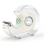 Taśmy klejące - Taśma klejąca 19/33 przezroczysta z podajnikiem TAURUS /TDS-02/ - miniaturka - grafika 1