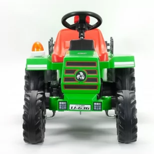 INJUSA Traktor Na Akumulator Basic 6V + Przyczepka - Pojazdy elektryczne dla dzieci - miniaturka - grafika 3