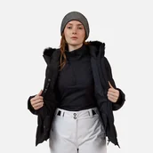 Kurtki i kamizelki sportowe damskie - ROSSIGNOL KURTKA NARCIARSKA DAMSKA W STACI INSULATED JKT czarny - Rossignol - miniaturka - grafika 1