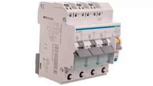 Hager RCBO Wyłącznik różnicowoprądowy 3x1P+N 6kA B 10A/30mA Typ A QC/QBB ADZ310D - Bezpieczniki elektryczne - miniaturka - grafika 1