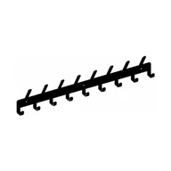 Wieszaki do szafy - Wieszak ścienny GAMET WS31 czarny 17 haczyków - miniaturka - grafika 1