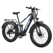 Rowery elektryczne - RATTAN PATHEINDER PRO Electric Bike 750W Motor 48V 18Ah Battery 26*4 inch Tires 25km/h Max Speed 120km Range Hydraulic Di - miniaturka - grafika 1