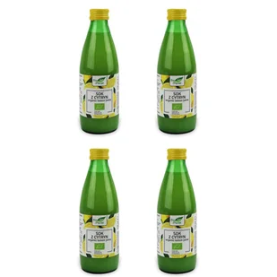 Bio Planet Sok z cytryn Nfc 100% Zestaw 4 x 250 ml Bio - żywność - Soki i napoje niegazowane - miniaturka - grafika 1