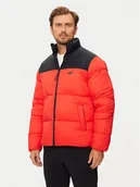 Kurtki męskie - 4F Kurtka zimowa 4FWAW24TDJAM485 Czerwony Regular Fit - miniaturka - grafika 1