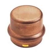 Łączniki, trójniki, kształtki - Zaślepka 22 CU B Press Gas - miniaturka - grafika 1