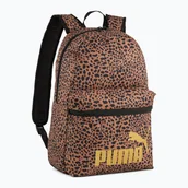 Plecaki - Plecak PUMA Phase Aop 22 l puma black/leopard aop WYSYŁKA W 24H 30 DNI NA ZWROT - miniaturka - grafika 1