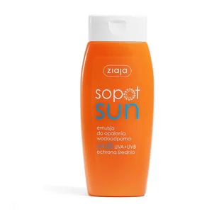 Ziaja Sopot Sun emulsja do opalania wodoodporna SPF20+ 150ml - Balsamy i kremy do opalania - miniaturka - grafika 2