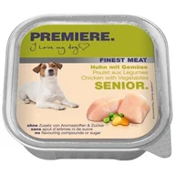 Mokra karma dla psów - PREMIERE Finest Meat Senior Kurczak i warzywa 20x150 g - miniaturka - grafika 1