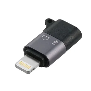 Microconnect MC-USBCLIGHT zmieniacz płci / kabli USB C Lightning Srebrny MC-USBCLIGHT - Adaptery i przejściówki - miniaturka - grafika 1