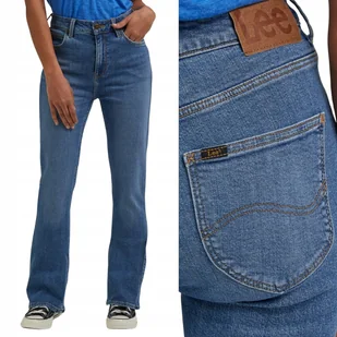 Lee BREESE BOOT BOOTCUT ROZSZERZANE WYŻSZE DAMSKIE SPODNIE JEANSOWE W27 L31 - Spodnie damskie - miniaturka - grafika 1