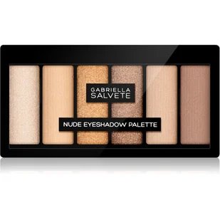 Gabriella Salvete Nude Eyeshadow Palette cienie do powiek 12,5 g dla kobiet - Cienie do powiek - miniaturka - grafika 1