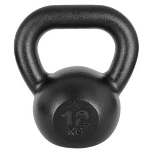 Tiguar Kettlebell żeliwny Tiguar RAW czarny 12 kg RAW_12 - Kettlebell - miniaturka - grafika 1