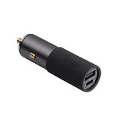 Pozostałe akcesoria do telefonów - Ładowarka samochodowa USB AK-CH-26 USB-A + USB-C PD 5-20V / max. 5A 100W Quick Charge 3.0 GaN - miniaturka - grafika 1