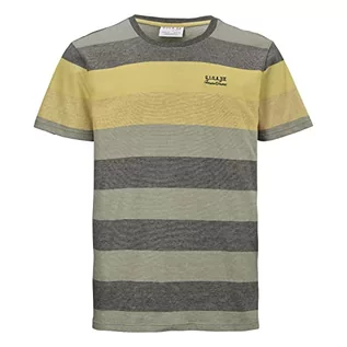 Koszulki męskie - G.I.G.A. DX Męski T-Shirt - GS 58 MN TSHRT, stalowo-niebieski, M, 38257-000 - grafika 1