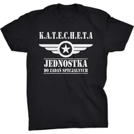 Koszulki męskie - Jednostka Do Zadań Koszulka Dla Katechety Prezent - miniaturka - grafika 1