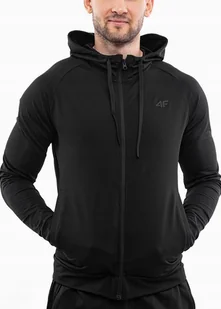 4F bluza męska sportowa z kapturem dresowa rozpinana logo roz. XXL - Bluzy męskie - miniaturka - grafika 1