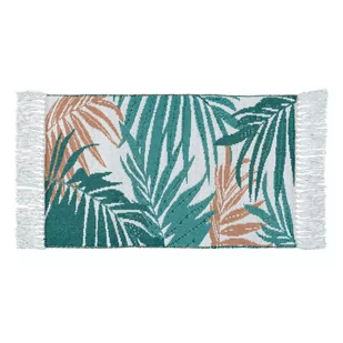 Zielony tekstylny dywanik łazienkowy 50x80 cm Suva – Wenko - Dywaniki łazienkowe - miniaturka - grafika 1