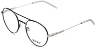 Okulary przeciwsłoneczne - DKNY Unisex DK1025 46827 okulary przeciwsłoneczne, 001 Black Silver, 51, 001 Black Silver, 51 - miniaturka - grafika 1