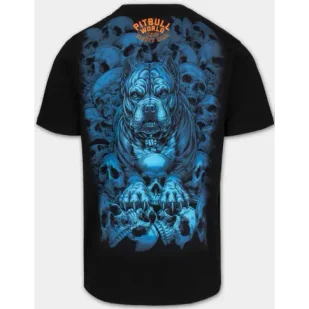 Pit Bull T-Shirt Koszulka Guardian Angel Black - Koszulki sportowe męskie - miniaturka - grafika 1