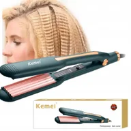 Prostownice i karbownice do włosów - Karbownica Do Włosów Ceramiczna Regulacja Temp - miniaturka - grafika 1