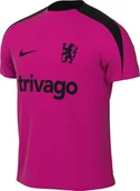 Koszulki i topy damskie - Nike Chelsea Shirt CFC M Nk Df Strk Ss Top K3R, Pink Prime/Pink Prime/Black/Black, FQ2607-659, M - miniaturka - grafika 1