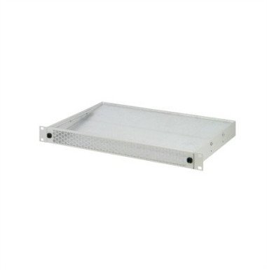 Deflektor powietrza SCHROFF 1 U do tacy wentylatora 19, 6 wentylatorów, perforowany z przodu, 330 mm, RAL 9006