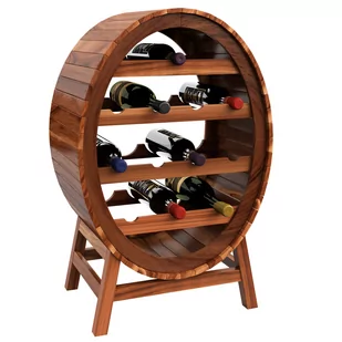 Stojak na wino 12 butelek Projekt beczki - Stojaki na wino - miniaturka - grafika 1