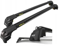 Bagażniki dachowe - Bagażnik dachowy bazowy niski Turtle Air2 Air-2 czarny 102/102 - miniaturka - grafika 1