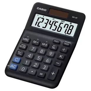 Kalkulator CASIO MS-8F Czarny - Kalkulatory - miniaturka - grafika 1