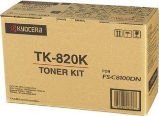 Toner Kyocera KYOCERA TK-820K, 15000 pages, Black