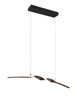 Lampy sufitowe - Lampa wisząca GINKO LED 18W, 3000K - czarny - miniaturka - grafika 1