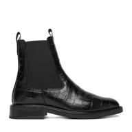 Botki damskie - Sztyblety Gino Rossi C-PETRA-25478PE-C Czarny - miniaturka - grafika 1