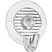 Wieszaki i stojaki - Fackelmann 16121 haczyk z przyssawką 2in1 5 x 4,5 cm 3 sztuki w przezroczysty, tworzywo sztuczne/ABS, 5 x 4,5 x 3 cm 16121 - miniaturka - grafika 1