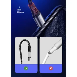 Joyroom kabel USB - micro USB 3 A 0,2 m czerwony (S-0230N1) - Kable USB - miniaturka - grafika 9